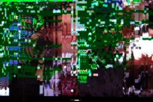 picture-breakup satellite dish setup